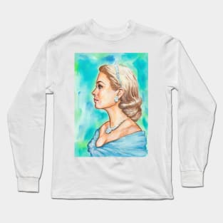 Grace Kelly Long Sleeve T-Shirt